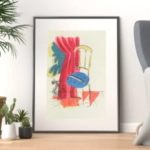 Museum Quality Fine Art Print | Raoul Dufy | Fauvist-Inspired Illustration | Madrigaux PL2