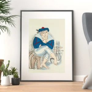 Museum Quality Fine Art Print | Raoul Dufy | Fauvist-Inspired Illustration | Madrigaux PL16